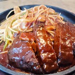 えんとつ - ナポリタン(ﾊﾝﾊﾞｰｸﾞ付)1200円