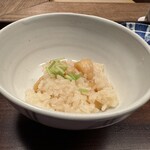木山 - ❺貝柱の炊き込みご飯