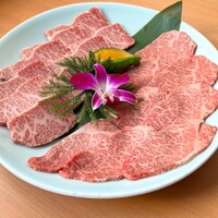 仙台牛の特選2種盛り合わせ