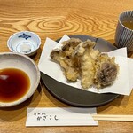 そば処かざこし - 料理写真:きのこ天