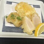 大こう - ホタテの天ぷらのレア感が最高！