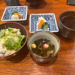 和創作 太 - お漬物まで揃ってほっこりです