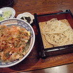 京屋 - ❝かき揚げ丼セット❞