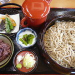 ざるそば定食