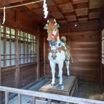 そば処 時遊庵 あさかわ - 食後、穂高神社参拝