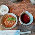 そば処 時遊庵 あさかわ - ねぎ味噌
