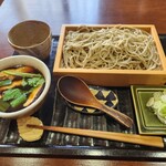 そば屋この花 - しいたけせいろ