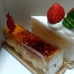 ブールミッシュ - 料理写真:シブースト（手前）