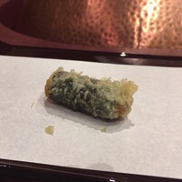 京都祇園 天ぷら八坂圓堂 - うにの磯辺巻