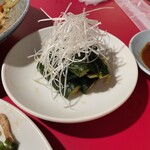 南海飯店 - きゅうりの醤油漬け