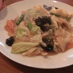 はじめ食堂 - あんかけ焼きそば　オイスター