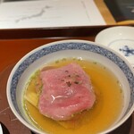 馳走 啐啄一十  - 牛　真昆布などのお出汁で