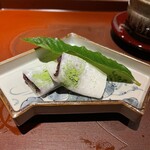 馳走 啐啄一十  - 求肥と小豆のお茶菓子