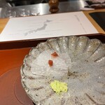 馳走 啐啄一十  - お口直し　叩き梅