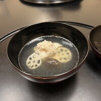 日本海 - お椀　甘鯛葛仕立て
