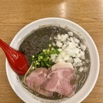 金麺と金蕎麦 - 特濃追いダブル煮干蕎麦（1400円）＋玉ねぎ増し（200円）