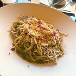 GARDEN HOUSE HIROSHIMA - 吉浦しらすのジェノベーゼパスタ