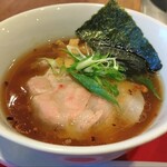 メンヤ シモヤマ - 料理写真:そば（醬油）並盛り　手揉み麺