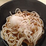 酒場ダルマ - 締めに冷たいお蕎麦。5500円コース飲放題付き。