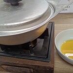 酒場ダルマ - 卵にカレースパイス