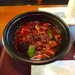 担担麺や 天秤 - 麻婆茄子麺4辛