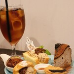 parfait de ruelle - 【2024.10】マロンプレート(ドリンク付き・税込2,180円)