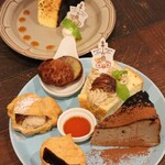 parfait de ruelle - 【2024.10】マロンプレート(ドリンク付き・税込2,180円)