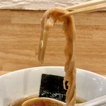 開運橋通 ふじ原 - 限定麺用の特別仕上げメンマ（大門食品）