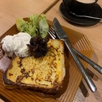 cafe brick - 抹茶フレンチトースト
