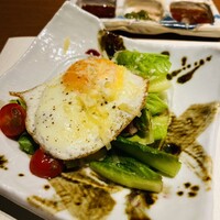 千房ADVANCE 広尾店 - 焼ロメインレタスのシーザーサラダ