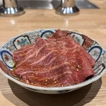 #にくといえばまつだ - 左：つらみ　右：赤身