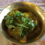 インド料理 パリワル - ヘチマのタルカリ♪