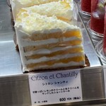 スイーツガーデン ユウジアジキ - 甘酸っぱくて、さっぱり系。上はホワイトチョコレート。