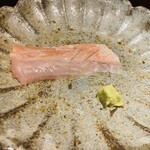 馳走 啐啄一十  - 【写真⑫】金目鯛(静岡県焼津市、サスエ前田魚店、7日寝かせ)