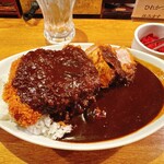 ボリューム亭 - カツカレー