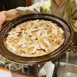 馳走 啐啄一十  - 【写真⑲】松茸(広島県庄原市)ご飯
