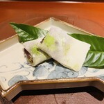 馳走 啐啄一十  - 【写真㉓】餡子、求肥、抹茶