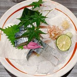 龍のかくれんぼ - 秋さば(きずし)①