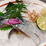 龍のかくれんぼ - 秋さば(きずし)②