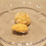 Global French Kitchen 雫 - ランチコース 2970円 のミニャルディーズ