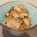 Global French Kitchen 雫 - ランチコース 2970円 のポルチーニ茸のリゾット