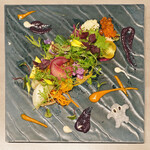 Global French Kitchen 雫 - ランチコース 2970円 の美女のサラダ