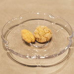 Global French Kitchen 雫 - ランチコース 2970円 のミニャルディーズ