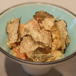 Global French Kitchen 雫 - ランチコース 2970円 のポルチーニ茸のリゾット