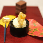 Global French Kitchen 雫 - ランチコース 2970円 のメゾンドゥースのデザート