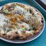 真鶴ピザ食堂 KENNY - しらすと玉子と青海苔（S・680円）