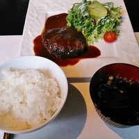 鉄板 松阪屋 - 松阪牛ハンバーグランチ980円