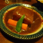 ゆうなんぎい - 大好きなラフテー。　優しく甘辛く、そしてすごく柔らかい♪