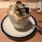 ラ ボッテガ デル オーリオ - 季節のフルーツと牛乳ジェラート