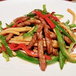 中国料理 星ヶ岡 - 青椒肉絲